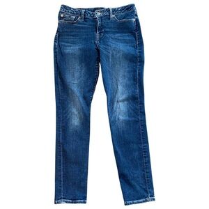 Lucky Brand Lolita Skinny Jeans Womens Size 6/28 Blue Denim Cotton Dark Wash